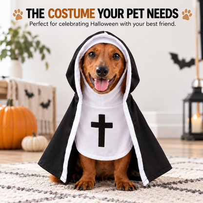 Funny Nun Costume for Dogs
