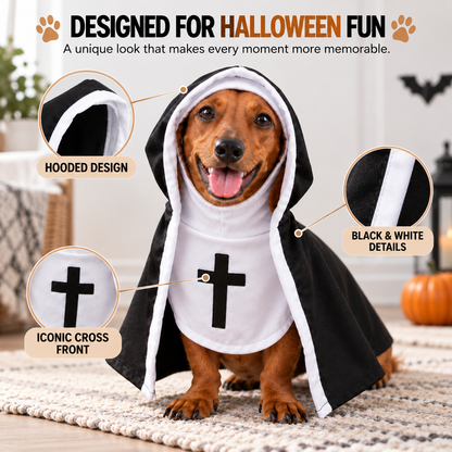 Funny Nun Costume for Dogs
