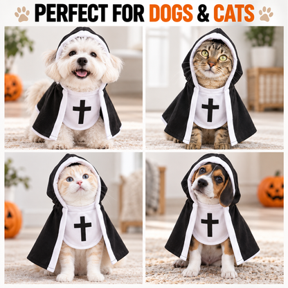 Funny Nun Costume for Dogs