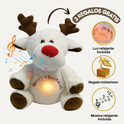 LumiReno ™ Reno de peluche que respira