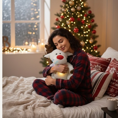 LumiReno ™ Reno de peluche que respira